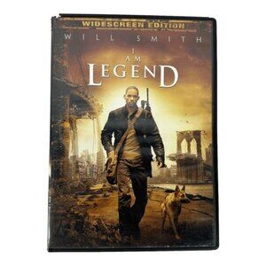 I Am Legend Widescreen Edition DVD Starring Will Smith With Original Case & Disc